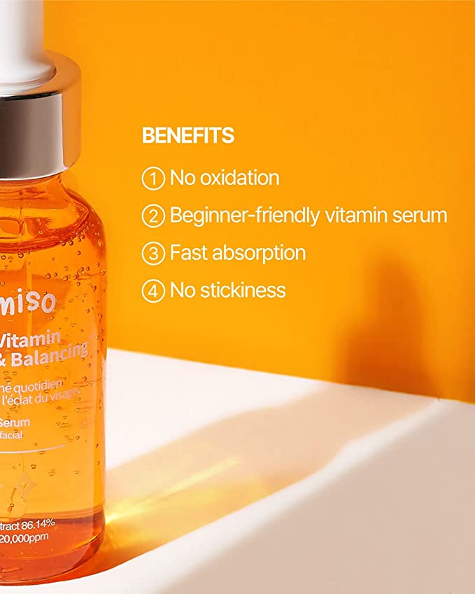 Jumiso All day Vitamin Brightening & Balancing Facial Serum 30ml